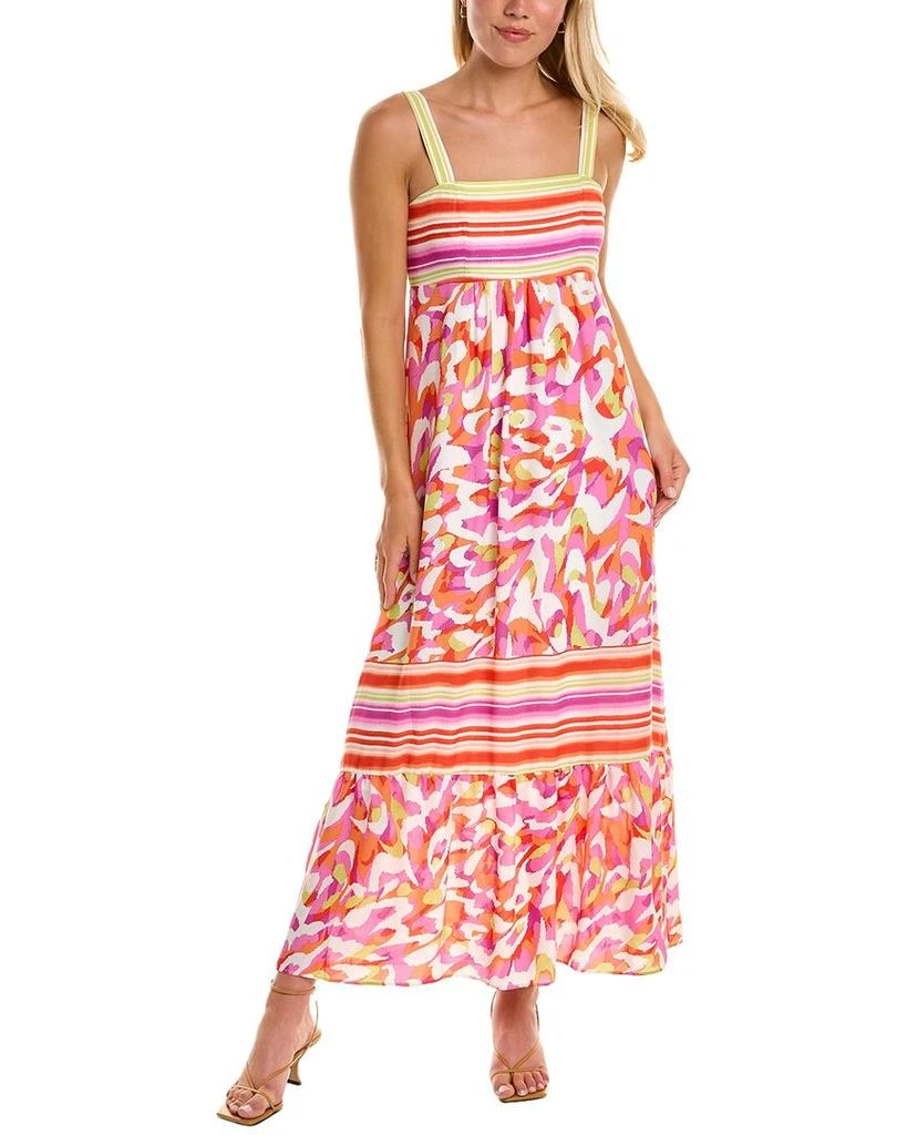 Maggy London Maggy London Chiffon Midi Dress 2