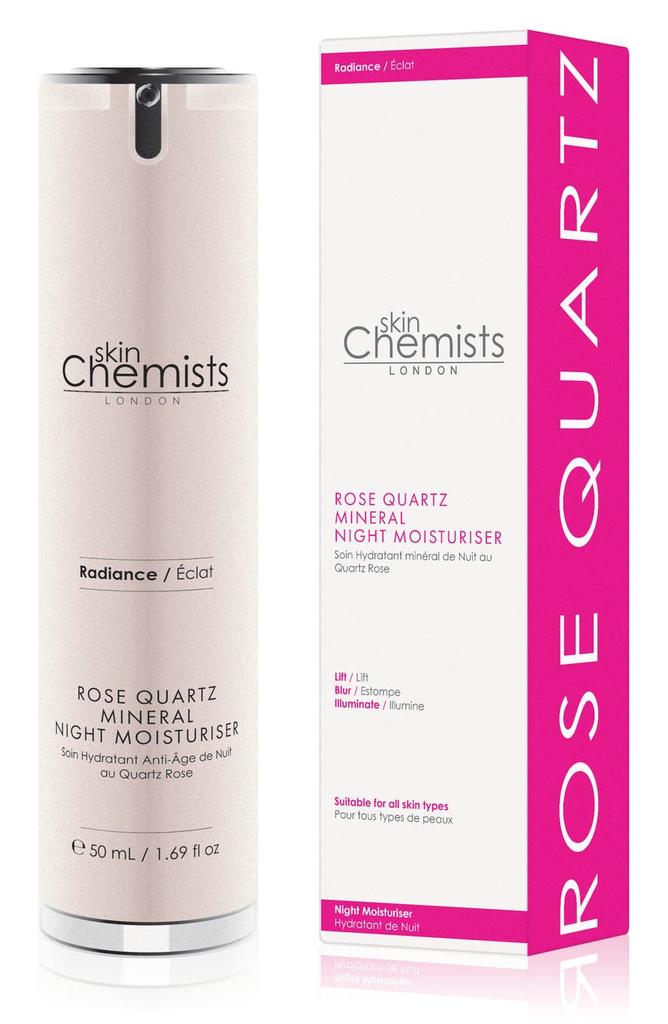 SKINCHEMISTS Rose Quartz Mineral Night Moisturizer