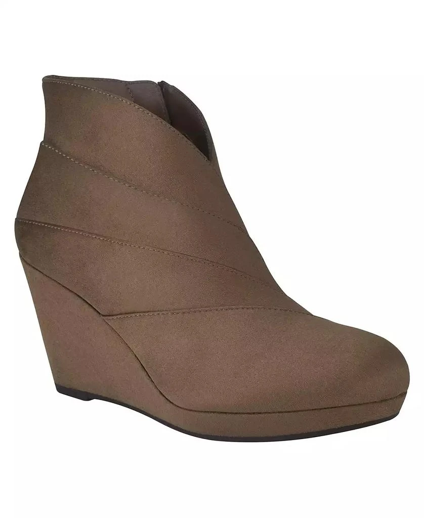 Impo Women's Thorson Memory Foam Platform Wedge Booties 1