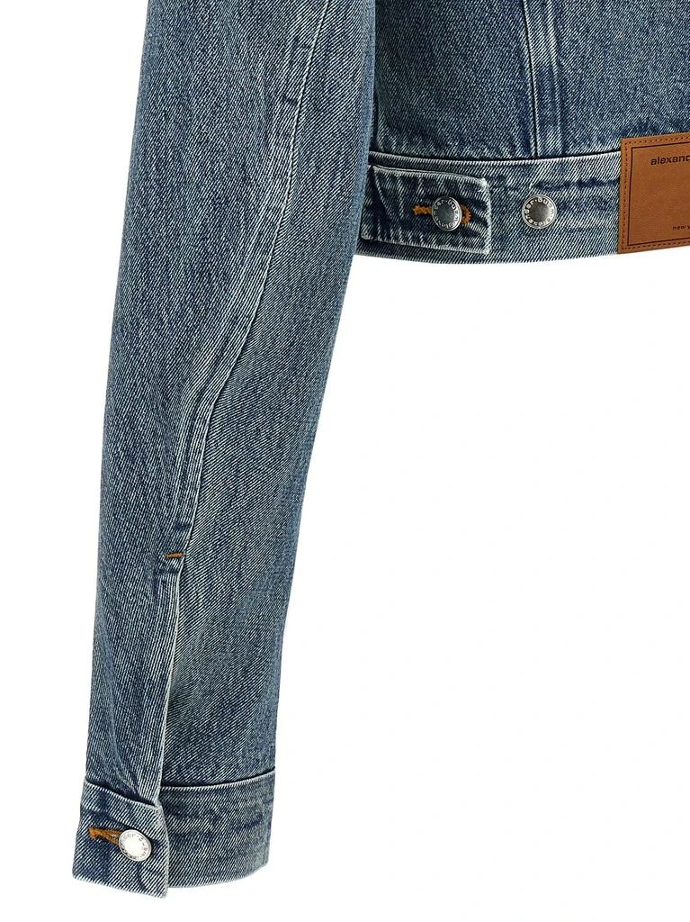 Alexander Wang Alexander Wang Denim Trucker Jacket 4