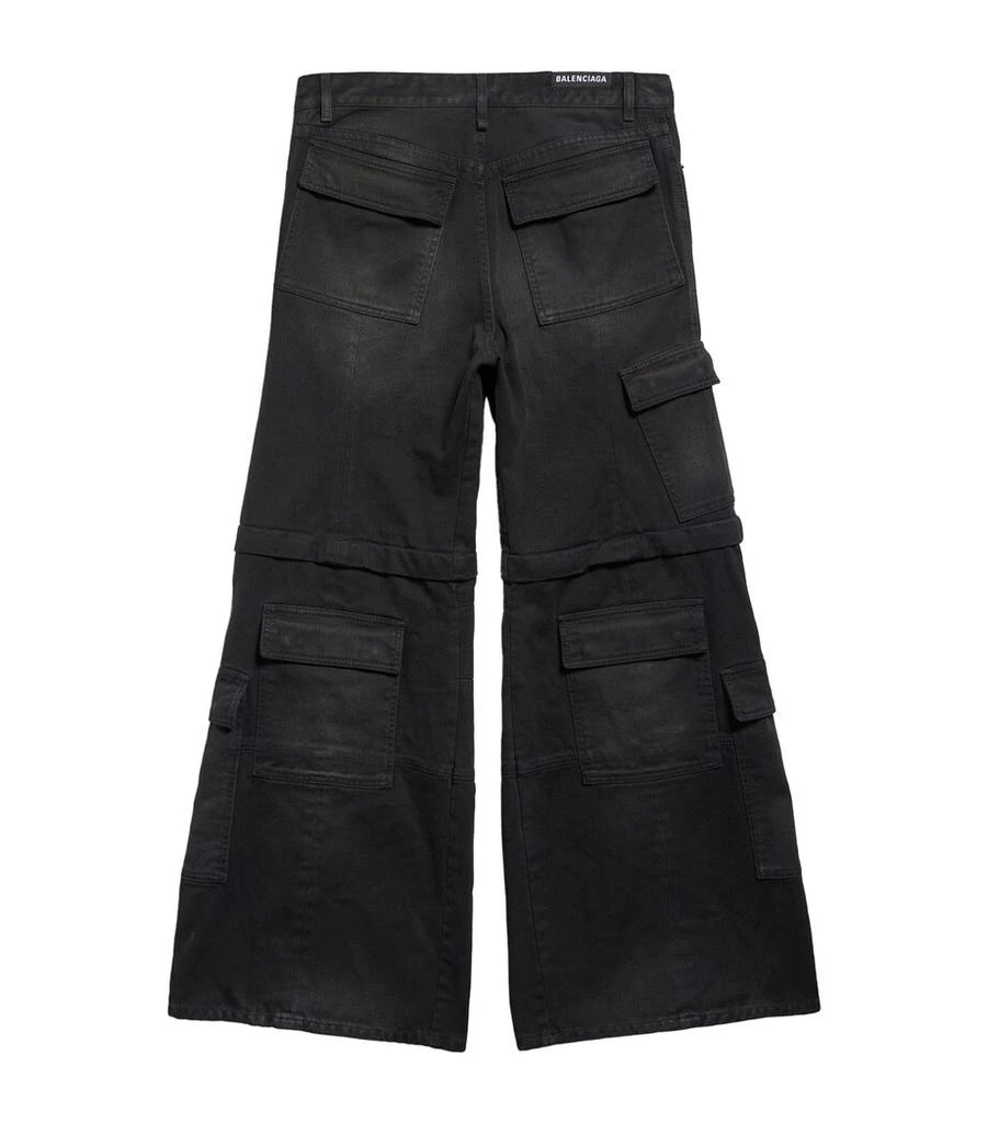Balenciaga Flared Cargo Trousers 2