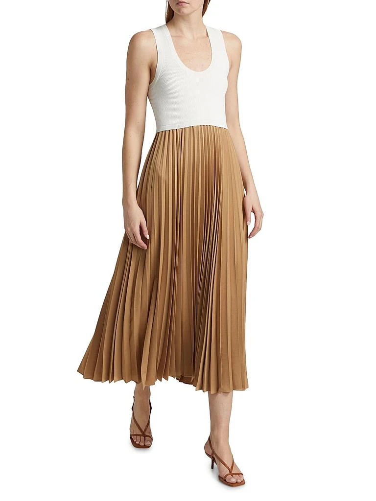Parma Pleated Midi-Dress  On Sale Now with Up to 60% Off | Discover  Exclusive Deals & Savings at BeyondStyle  Authentic Cinq  Sept sleeveless| pleated|women's|midi-length|contemporary|dresses|print|a-line|Women's|scoopneck|women's  apparel with ...