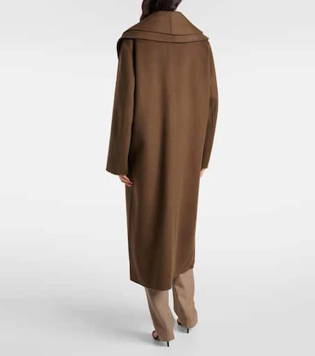 Róhe Scarf-detail wool coat 3