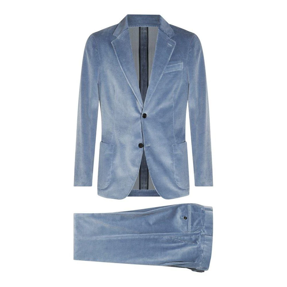 LARDINI Lardini Single-Breasted Tailored Suit 1