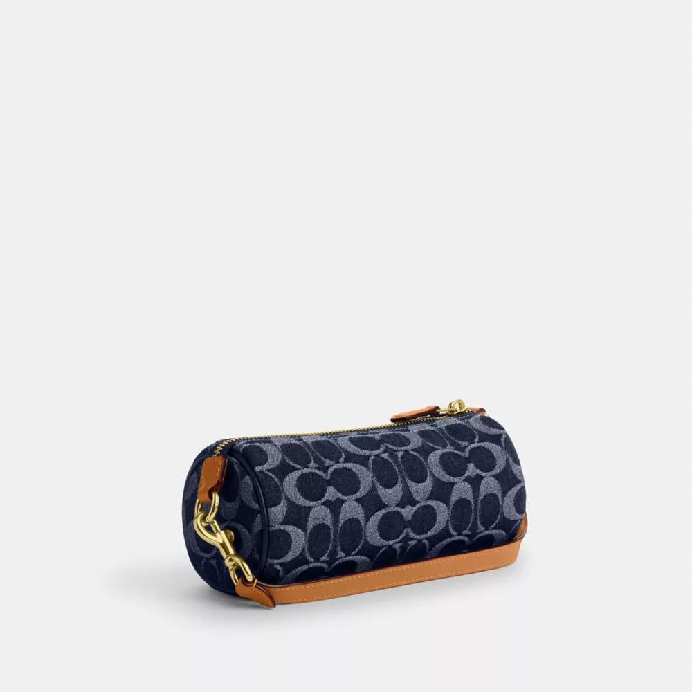 Coach Nolita Barrel Bag In Signature Denim