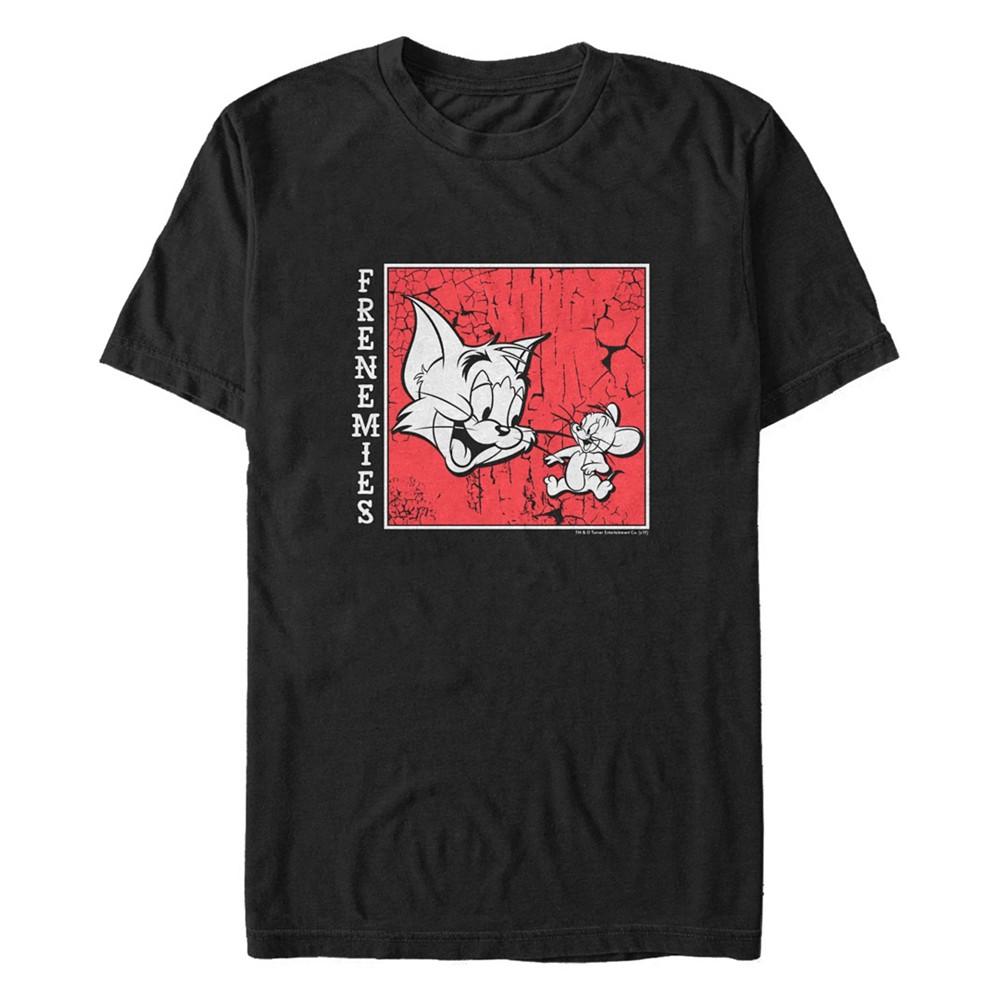 Fifth Sun Men's Tom Jerry Frenemies Streetwear Short Sleeve T-shirt