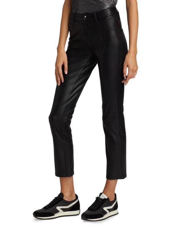 Paige Stella Faux Leather Pants 3