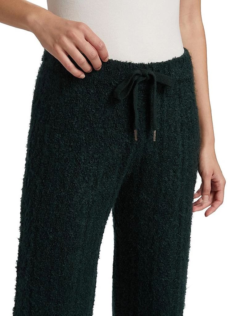Stellae Dux Cable-Knit Drawstring Sweatpants 6