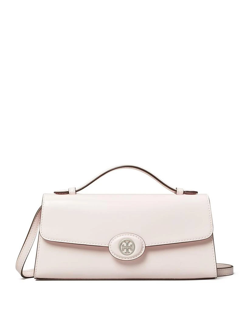 Tory Burch Robinson Spazzolato Top Handle Chain Wallet 1