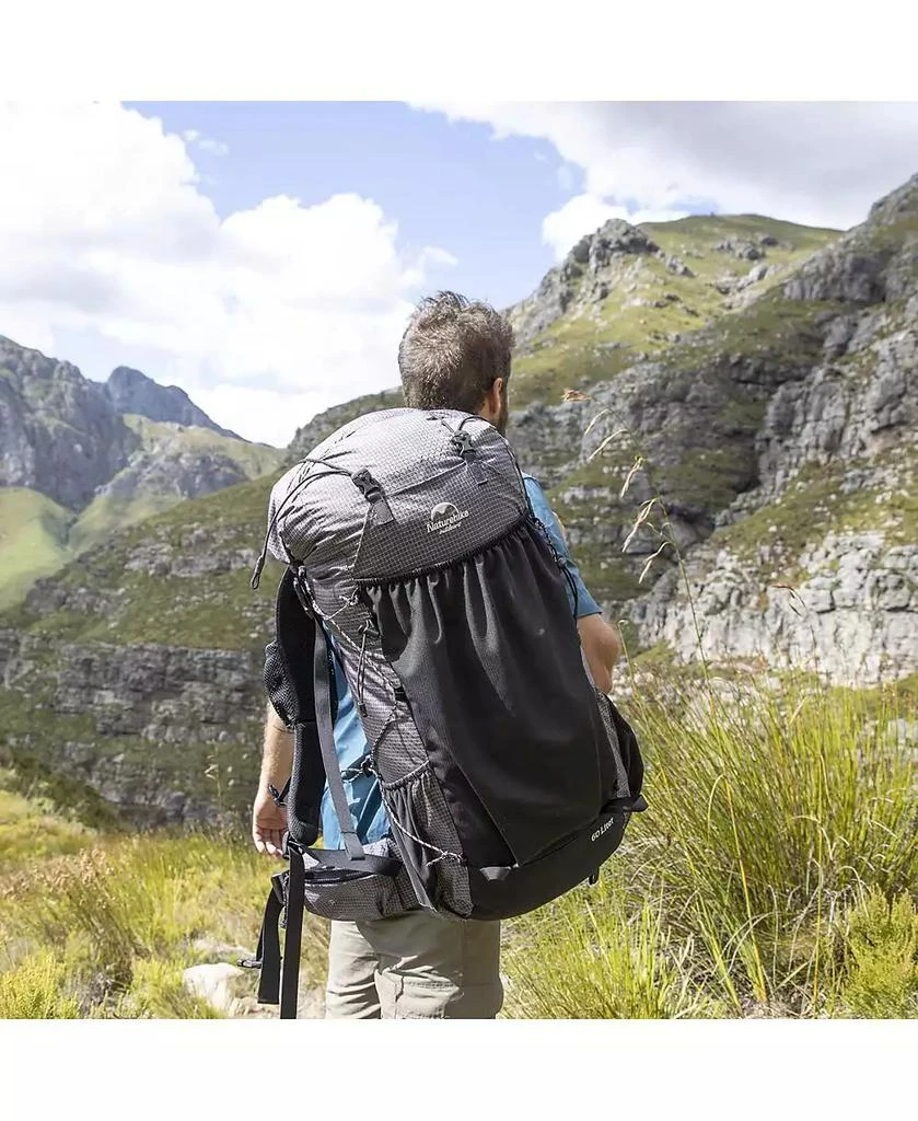 Naturehike 40L+5L Hiking Backpack – Waterproof, Lightweight Mountain Bag with Rain Cover
Shoe Compartment for Camping
Travel 4