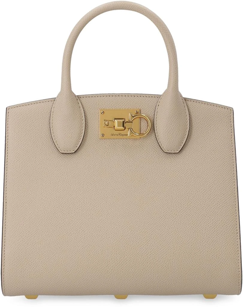 Salvatore Ferragamo Studio Box Leather Handbag 2