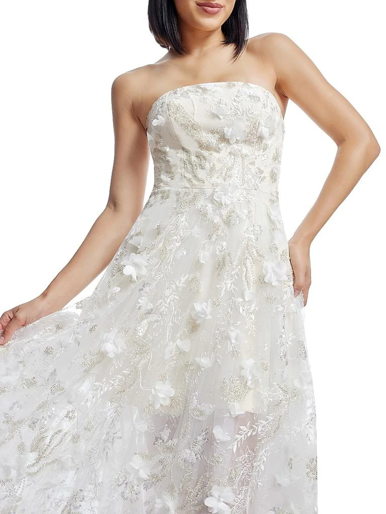 Dress The Population Kailyn Floral Fit & Flare Midi-Dress 5