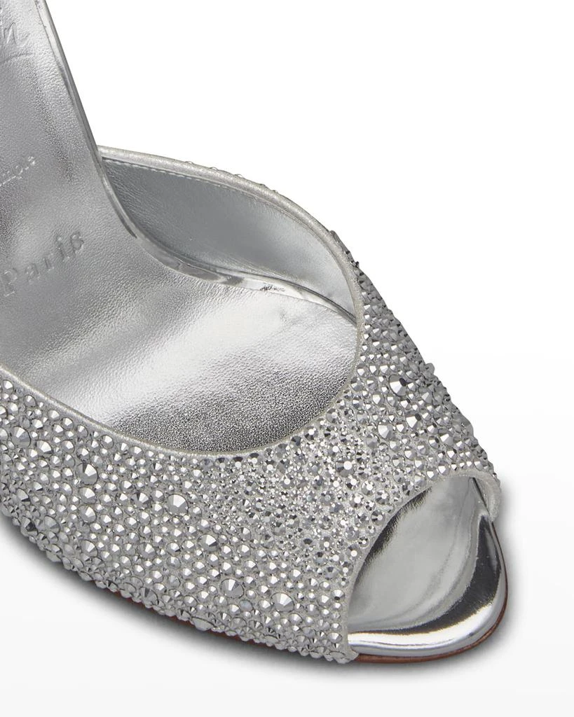 Christian Louboutin Me Dolly Strass Red Sole Slide Sandals  display picture 2