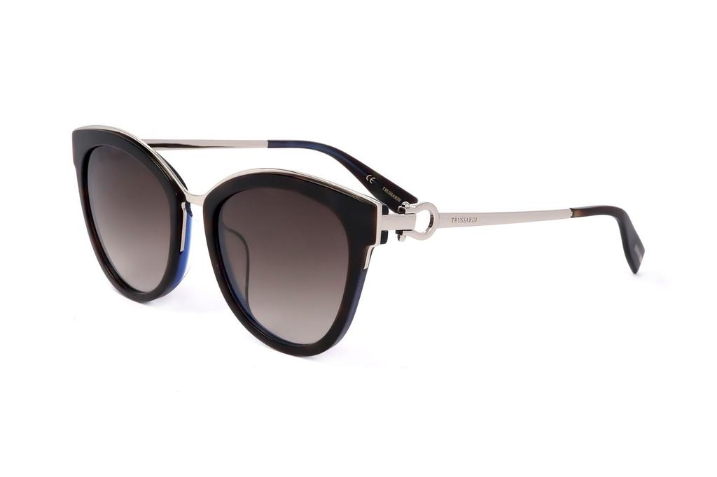 TRUSSARDI Trussardi Cat Eye Semi Rimless Sunglasses