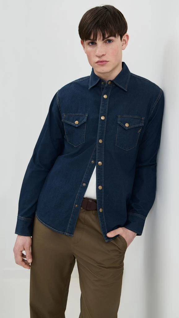 Billy Reid Shoals Denim Shirt 1