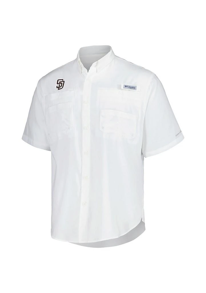 Columbia MLB San Diego Padres Tamiami Omni-Shade Button-Down Shirt 2