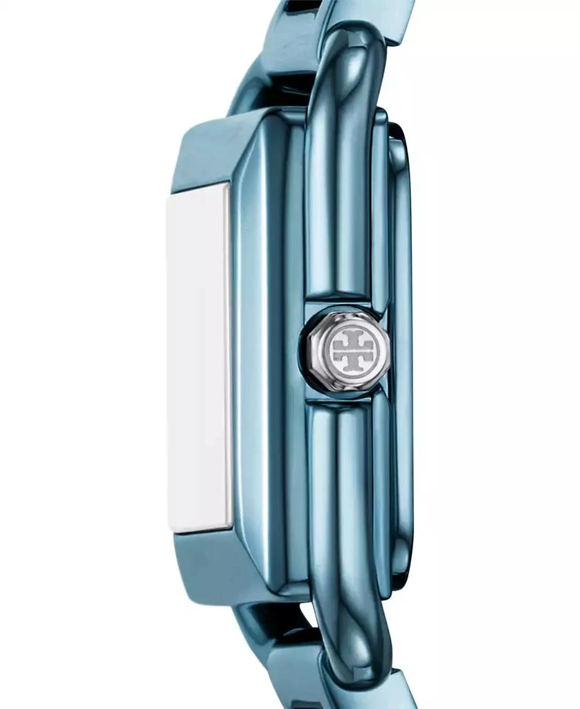 Tory Burch Women's The Kira Square Multicolor Stainless Steel Bracelet Watch 18mm 2