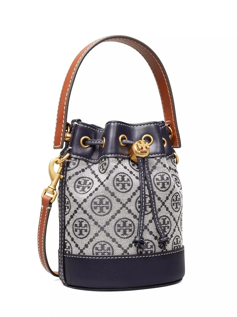 Tory Burch Mini T Monogram Jacquard Bucket Bag 3