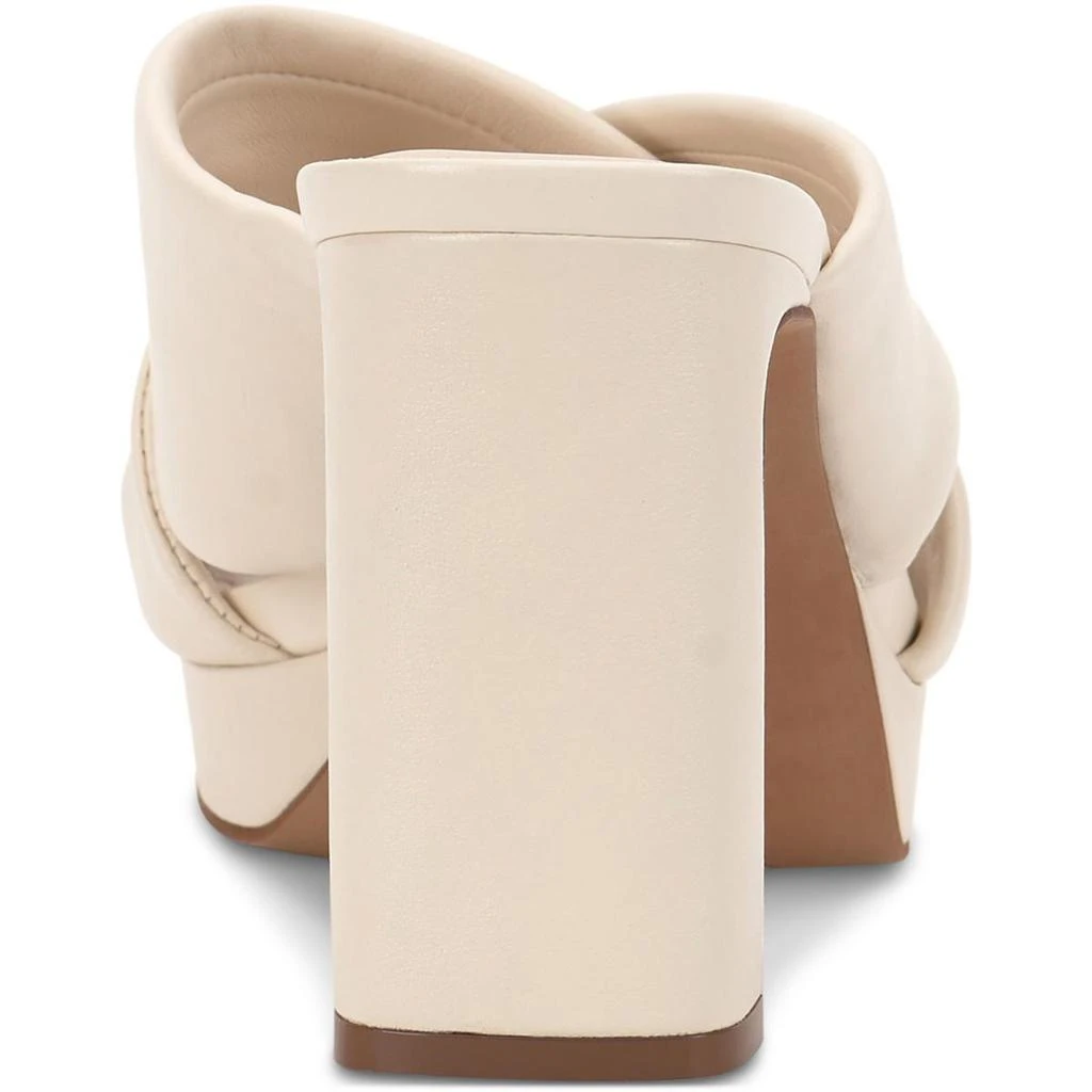 Vince Camuto Elmindi Womens Leather Block Heel Mules 3