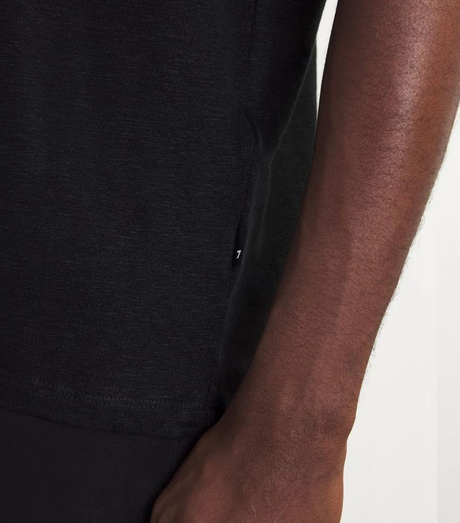 7 For All Mankind Linen-Blend T-Shirt 6