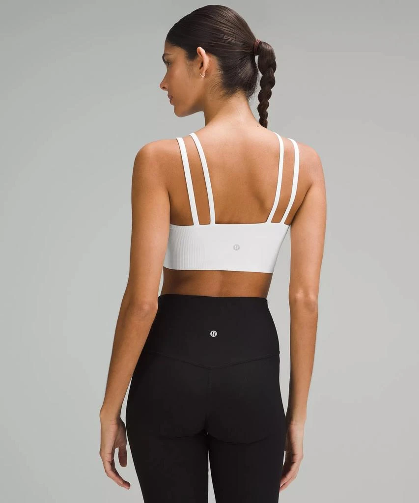 lululemon Like a Cloud Strappy Longline Ribbed Bra *Light Support, B/C Cup 4