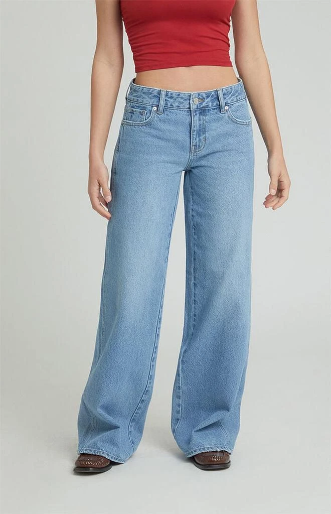 PacSun Dark Indigo Low Rise Baggy Jeans 2
