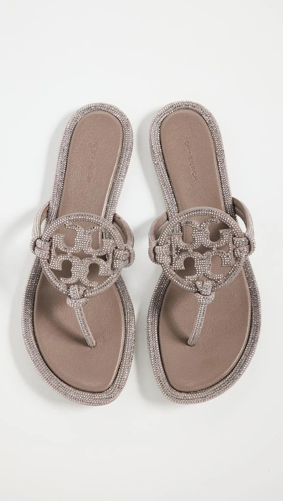 Tory Burch Miller Knotted Pave Sandals 1