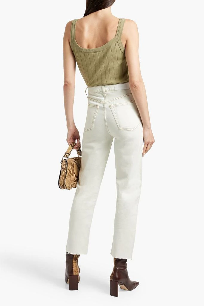Re/Done 70s high-rise straight-leg jeans 3