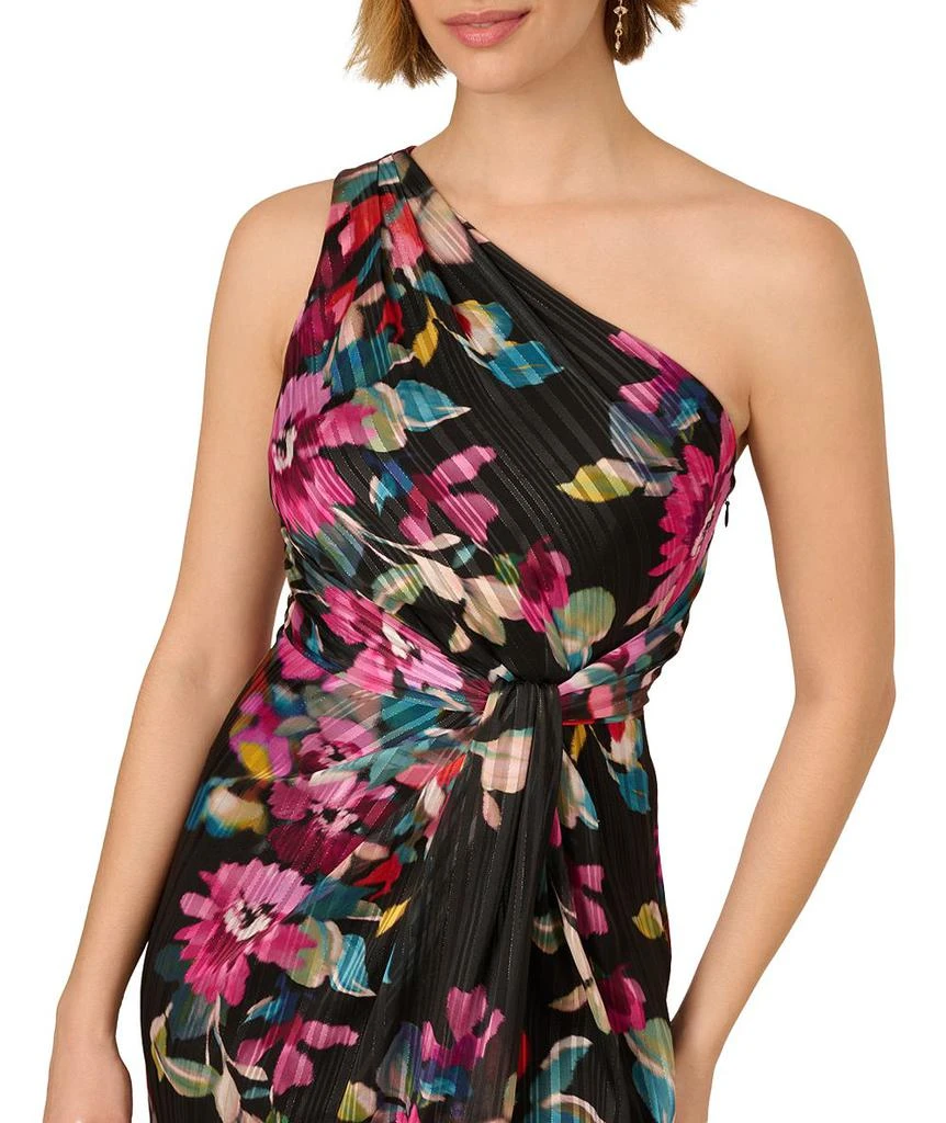 Adrianna Papell One Shoulder Gown 2