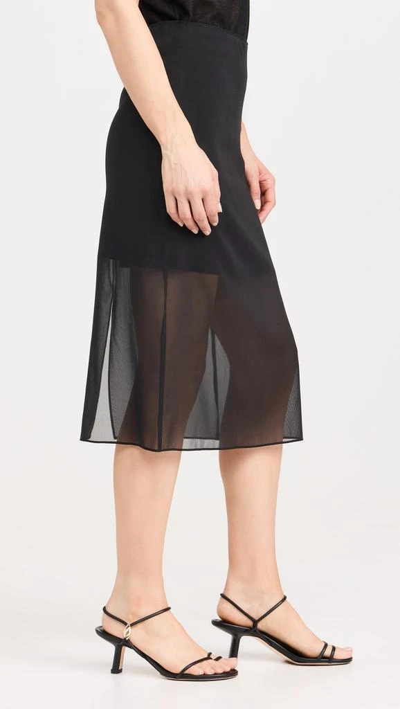 Vince Sheer Pencil Skirt 4