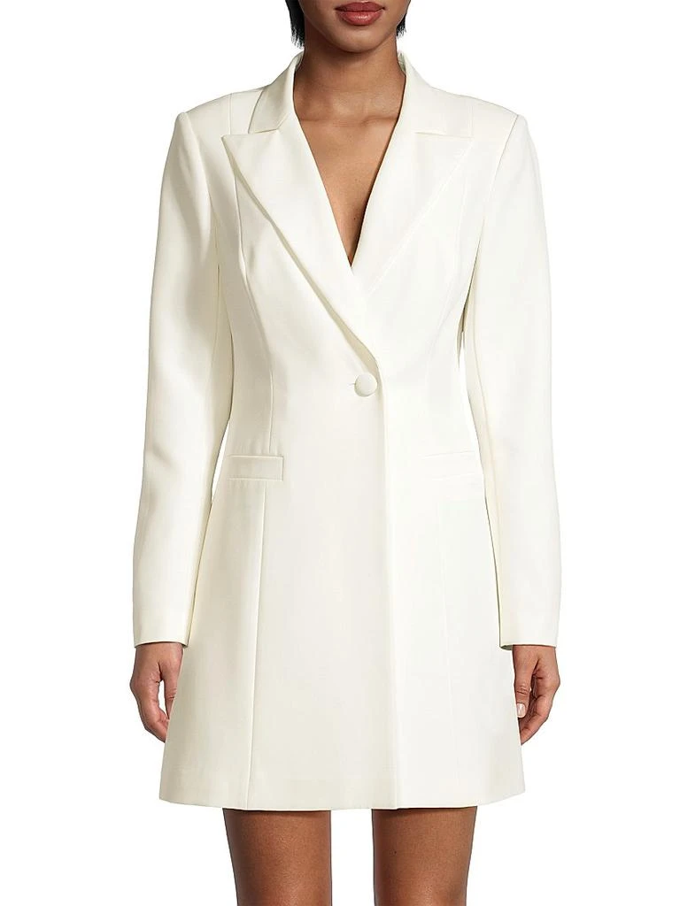 Liv Foster Tuxedo Crepe Minidress 3