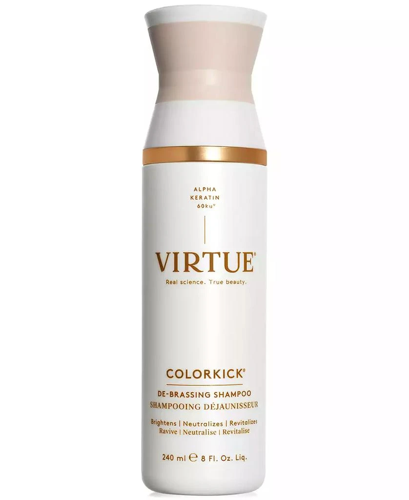 VIRTUE ColorKick De-Brassing Shampoo, 8 oz. 1