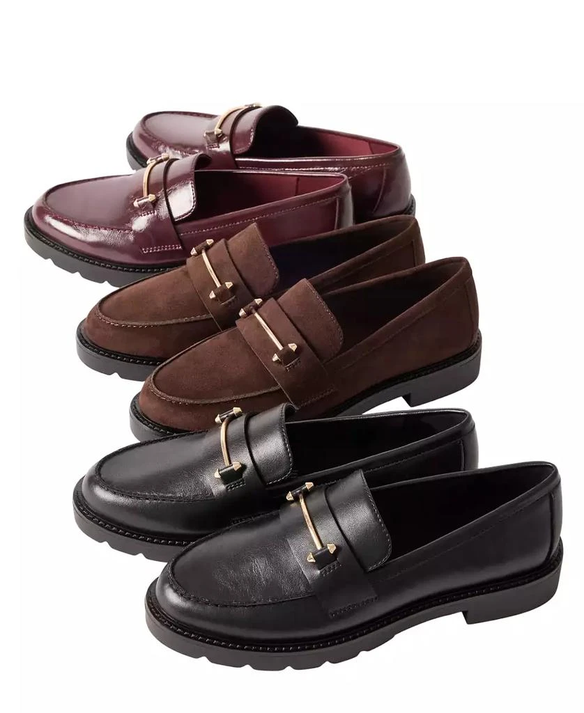 Anne Klein Women's Emme Lug Sole Loafers 8