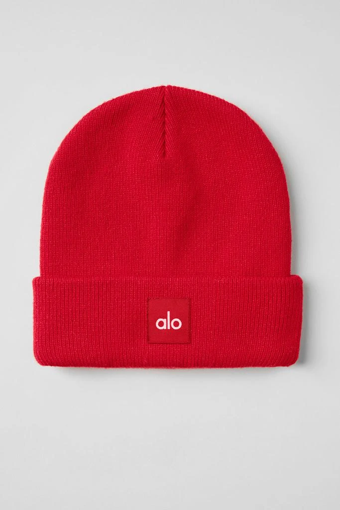 Alo Everyday Beanie - Bold Red 2