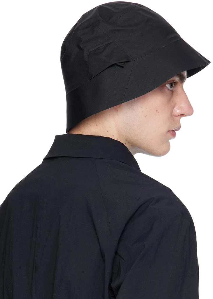 Veilance Black Waterproof Bucket Hat 3