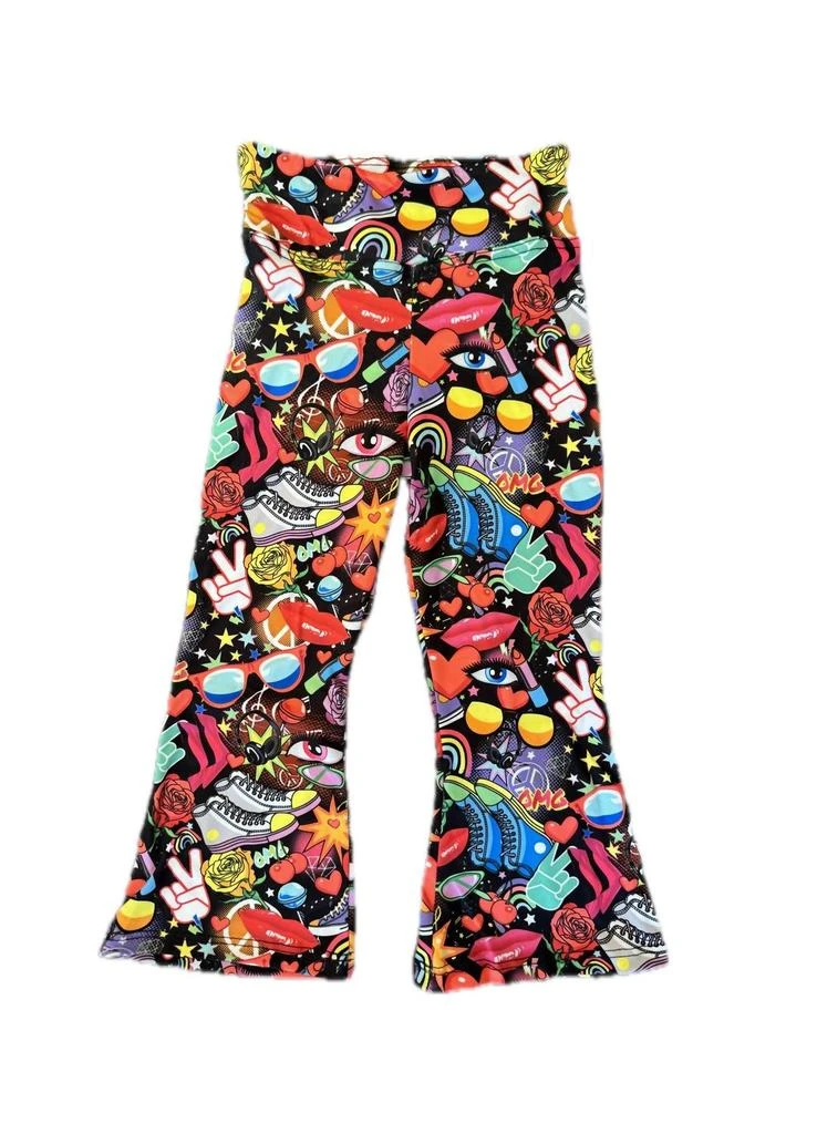 Dori Creations Dori Creations - Girl's Print Flare Leggings 1