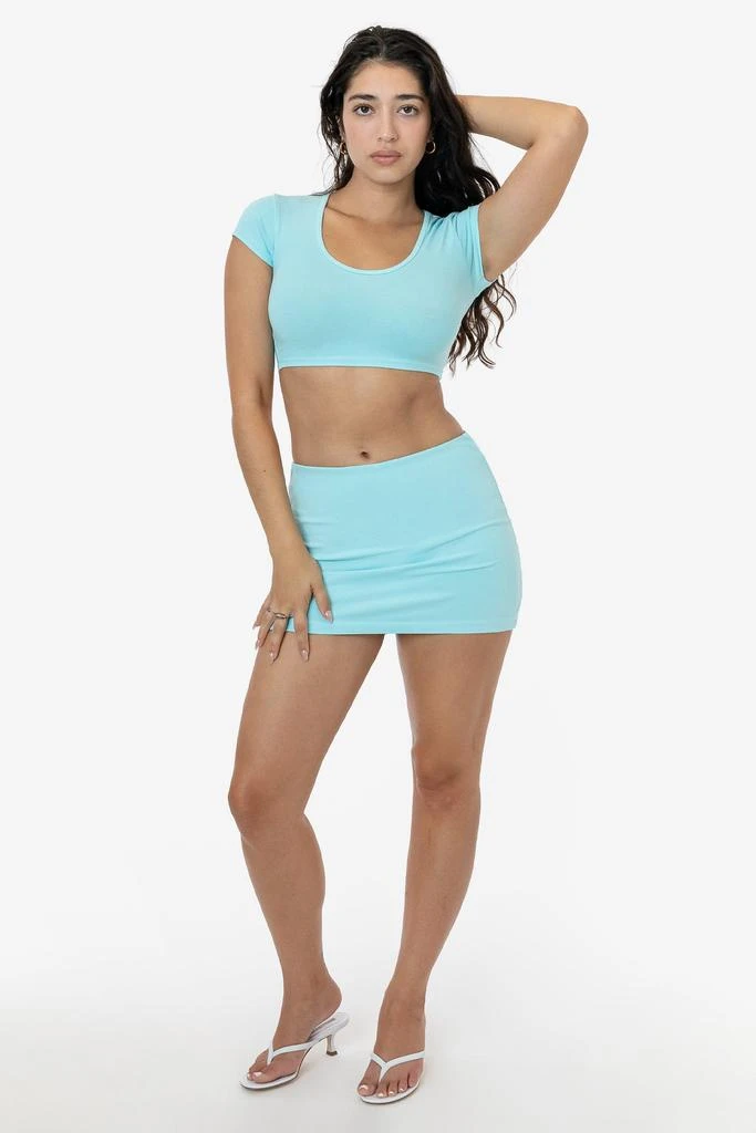 Los Angeles Apparel 8384GD - Garment Dye Mini Tube Skort 13