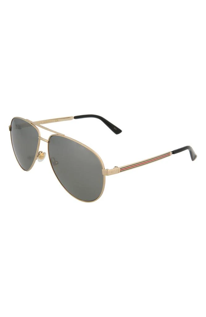 Gucci 61mm Aviator Sunglasses 2