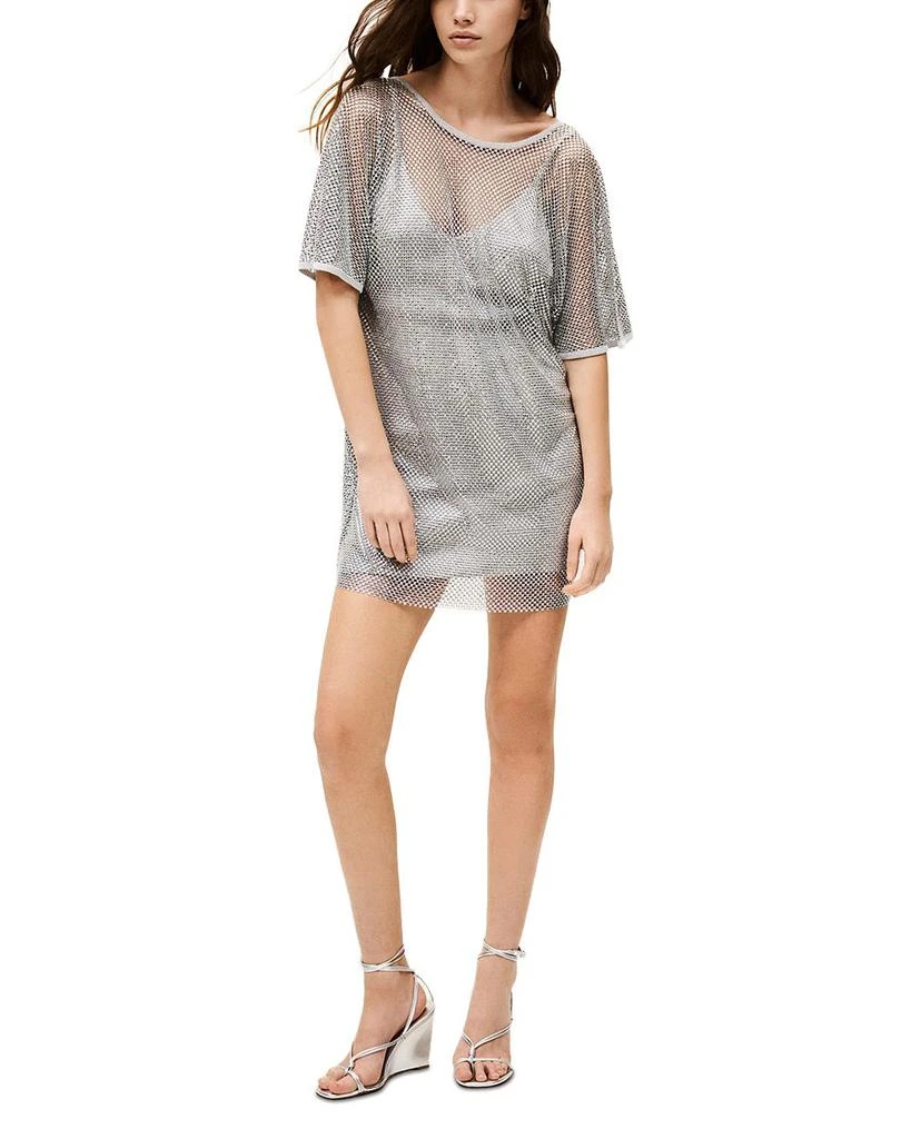 ba&sh Metalia Low Back Mini Dress 2