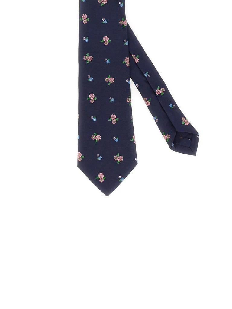 Paul Smith Paul Smith Floral Embroidered Tie 2