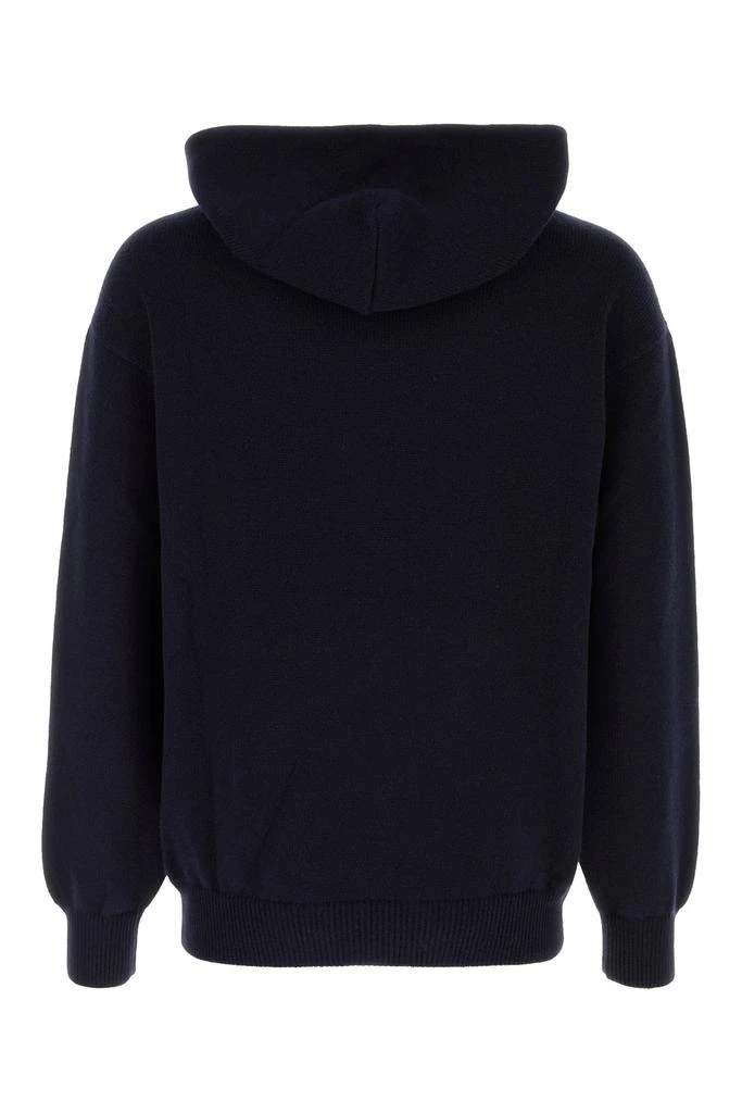 Johnstons of Elgin Navy blue cashmere sweatshirt 2