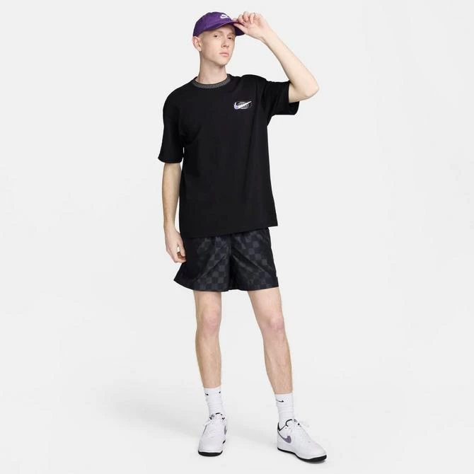 NIKE Men's Nike Club Checkered Nylon Flow Shorts 2