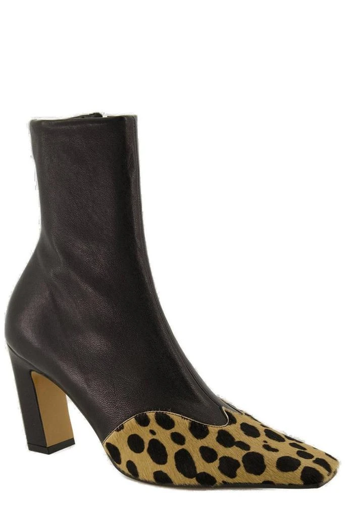 Khaite Khaite Nevada Leopard Printed Ankle Boots 2