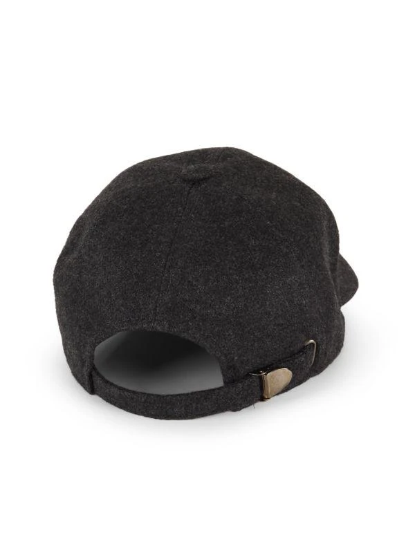 Saks Fifth Avenue Wool Blend Baseball Cap 2