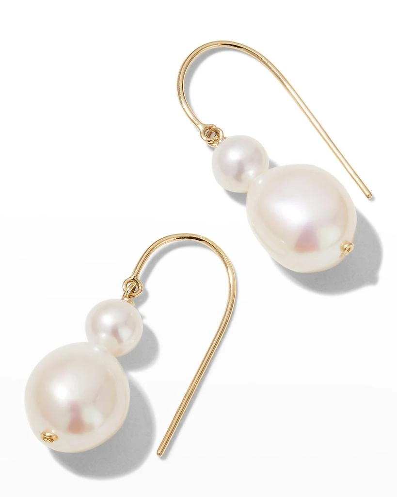 POPPY FINCH Baroque Duo Hook Earrings 3