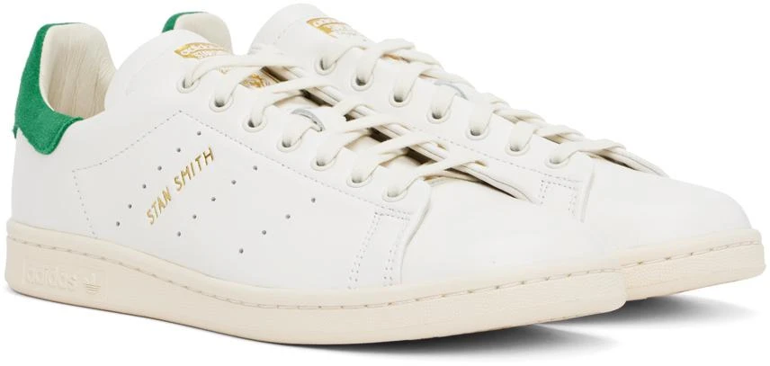 adidas Originals White Stan Smith Lux Sneakers 4