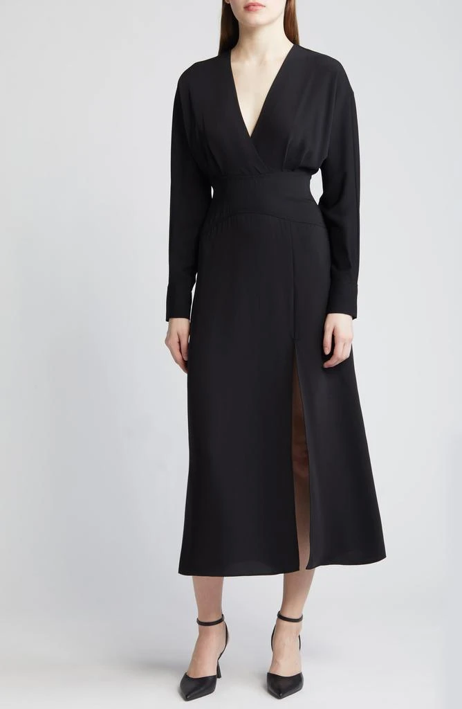 Mango Erin Long Sleeve Midi Dress 1
