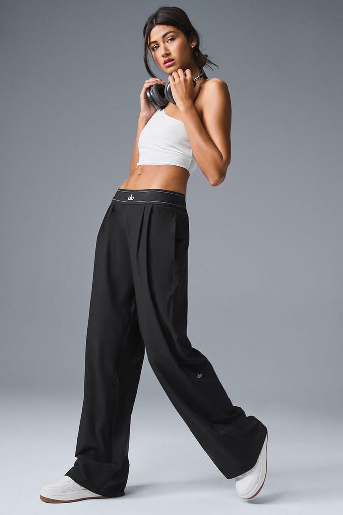 Alo Suit Up Trouser (Regular) - Black