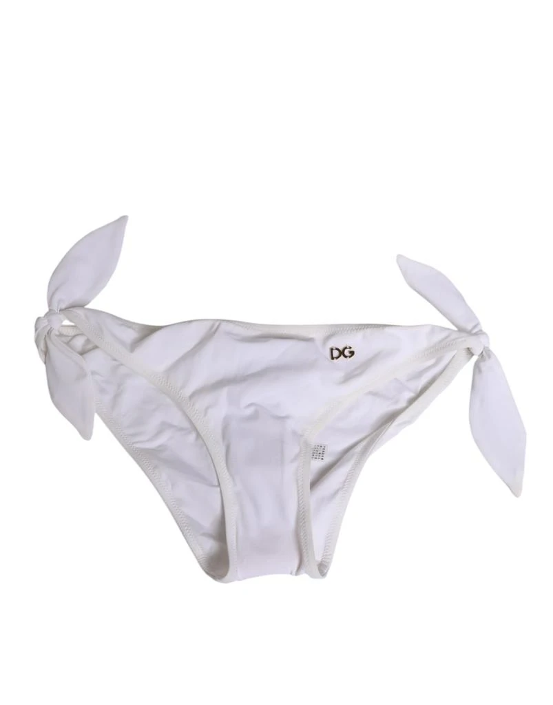 Dolce 
Gabbana Side Tie Logo Bikini Bottom Women
s Underwear