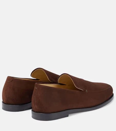 Khaite Alessio suede loafers 3
